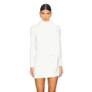 Gstaad Mini Dress in White